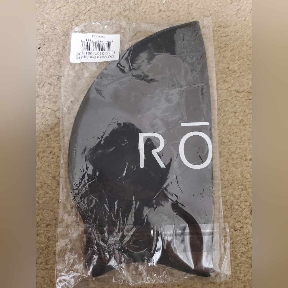Roka Black Swim Cap